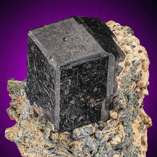 Andradite-Ottostollen | St. Margarethe Mine | Breitenbrunn | Schwarzenberg | Erzgebirge | Saxony | Germany